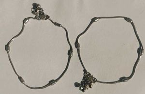 Silver Anklets (Pair)