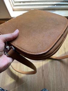 ORIGINAL Allen Solley Brown Sling Bag
