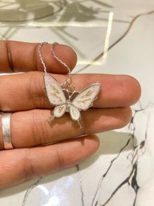 Butterfly Pendant Necklace