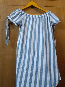 Striped Off-the-Shoulder Top