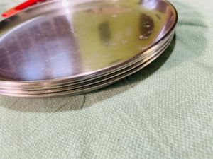 4 piece Steel Dinner Plate