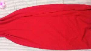 Red Halter Maxi Dress