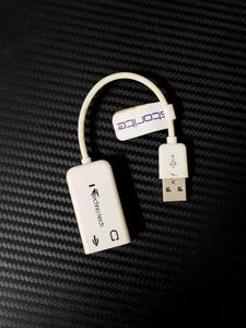 USB To 3.5mm Audio & Mic Adapter