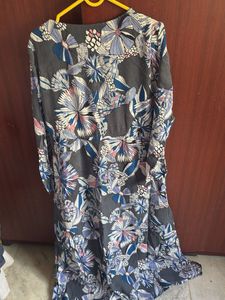 Floral Print Midi Dress