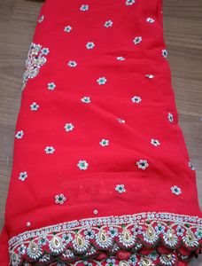 Unstitched Wedding And Special Havey Saree