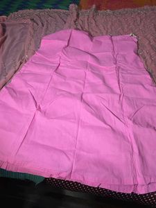 Pink Cotton Petticoat