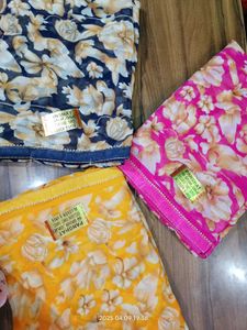 New Saree With Blouse