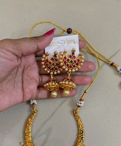 Uniqe &amp; HighQuality Ganesha Necklace &amp; Earring Set