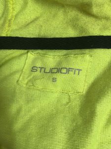 Neon Yellow Studiofit Hoodie