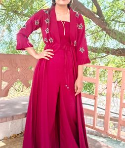 💥🌸PRICE DROP🌸💥Maroon Three Piece Dress