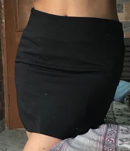 Classic Black Mini Skirt