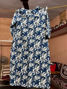 Floral Print Kurta