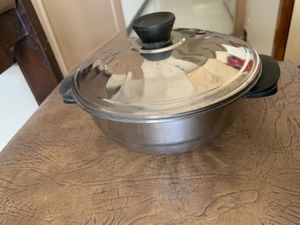 Steel Serving Bowl With Lid