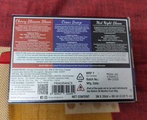 Aqualogica Perfume Body Mist Set