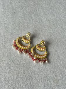 🌟Yellow Bali Earrings- New