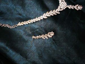 silver necklace