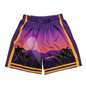 GRAPHIC BASKETBALL SHORTS.