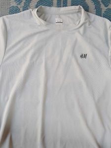 H&M Beige Active T-Shirt