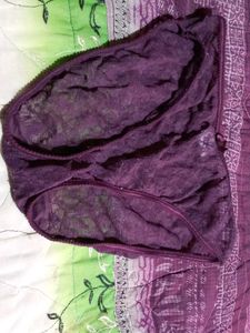 Purple Lace Briefs