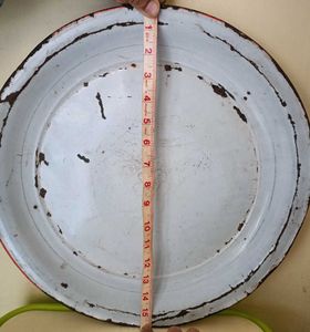 Vintage Decorative teal Plate free delivery