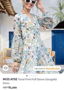 Miss Ayse Floral Printing Dress