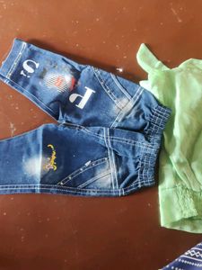 Cute Kids Outfit - Top &amp; Jeans