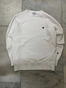 Champion White Crewneck Sweatshirt - Like New