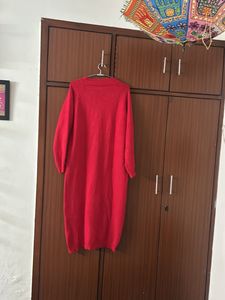 Long Wool Dress