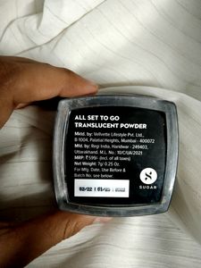 Sugar translucent powder