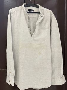 Jack Alberry Beige Linen Shirt