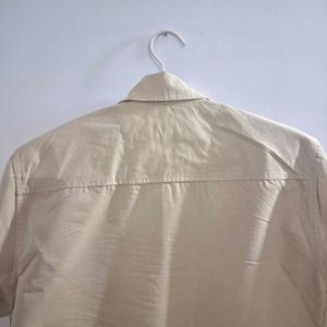 PRICE DROP: Stylish, Beige Half Sleeves Shirt