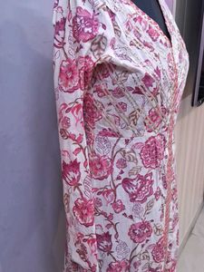 Floral Print Kurta