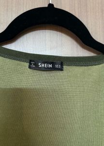 Olive Green Cardigan M-L size