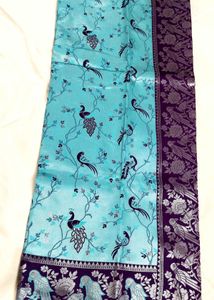 Tissue Saree With Blouse Piece