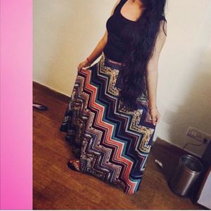 Patterned Maxi Dress