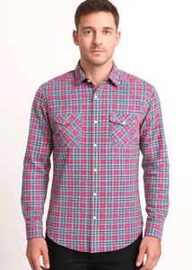 Stylish Plaid Shirt | Chest 42