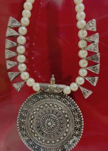 #silver Jewellery #neck Piece