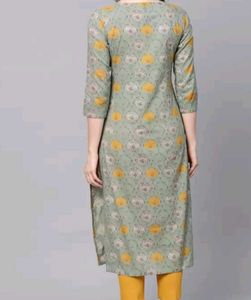 Floral Print Kurta