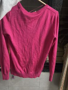 Pink Cardigan Sweater