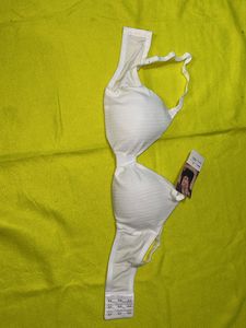 Women's White Colour Bra