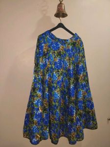Floral Print Ethnic Skirt