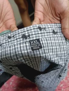 Patterned Button-Down Shirt 🤍