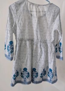 Rangriti Pure Cotton Short Kurti