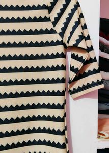 Zigzag Print Top