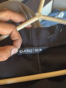 black Flared Leggings