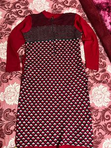 Women Winter Woollen Kurti