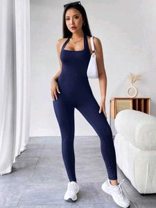 Navy Petite Jumpsuit