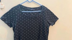 Marks &amp; Spencers Polka Dot Tee