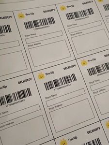 FreeUp & Delhivery Shipping Labels