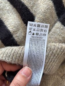 Brand new Tan Black Cozy Sweater